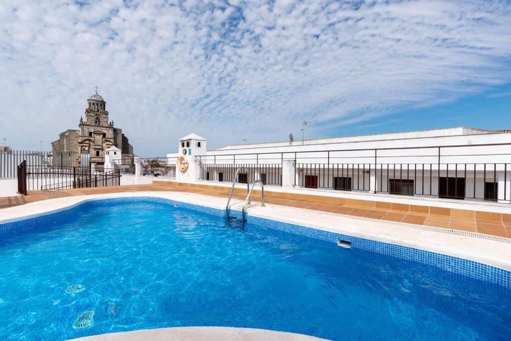Casa San Lucas - Corazon Del Casco Historico Con Piscina Y Parking Appartement Jerez de la Frontera Buitenkant foto